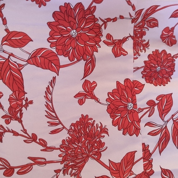 Cabi Top Strappy Floral women's size medium peplum bottom - Picture 3 of 12